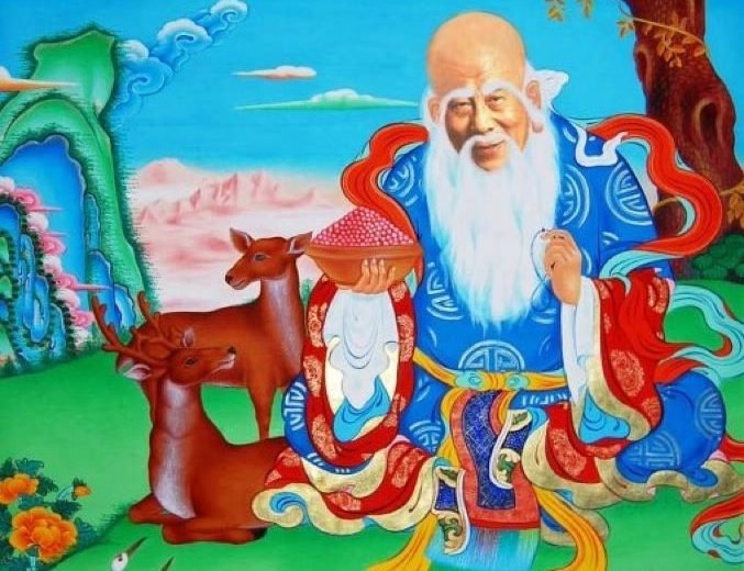 ཚེ་རིང་རྣམ་དྲུག་གི་མཚོན་དོན་འགྲེལ་བཤད།