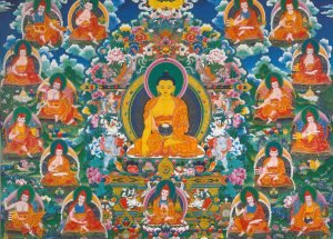 སངས་རྒྱས་དང་རྒྱན་དྲུག་མཆོག་གཉིས་ཀྱི་རྣམ་ཐར།