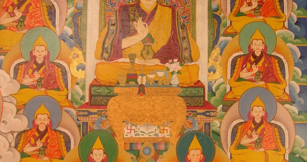 པཎ་ཆེན་སྐུ་ཕྲེང་རིམ་བྱོན་གྱི་མཚན་དང་། འཁྲུངས་ཡུལ། འཁྲུངས་འདས།