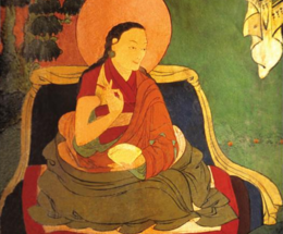 བོད་ཀྱི་བུད་མེད་རྟེན་ཅན་གྱི་སྤྲུལ་སྐུ་ཐོག་མ། བསམ་སྡིང་རྡོ་རྗེ་ཕག་མོ།