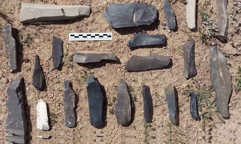 ཉིང་ཁྲི་ཀླུ་སྟེང་ནས་ལོ་ཁྲི་ ༤ ཙམ་གྱི་ལོ་རྒྱུས་ལྡན་པའི་རྡོ་ཆས་གསར་རྙེད།