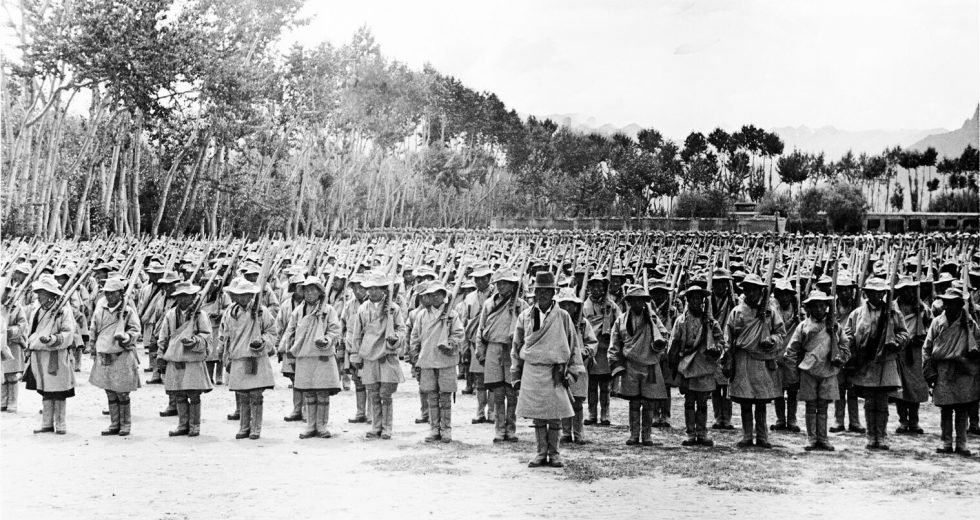 ༸རྒྱལ་དབང་བཅུ་གསུམ་པའི་སྐབས་བོད་དམག་ལ་གནང་བའི་ཐོབ།