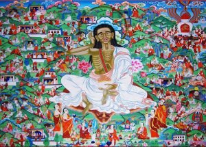 རྗེ་མི་ལའི་དབུ་ཞྭ་སོགས་འཇལ་དཀའ་བའི་རྟེན་བྱིན་ཅན་སྐུ་པར་ཕྱོགས་བསྡུས།