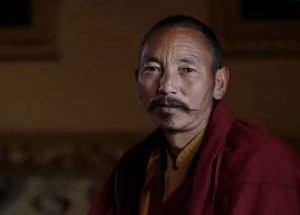 དབུས་ཀྱི་ཡིག་མཁན་ཁ་སྤུ་ཅན་གྱི་གཞུང་བྲིས་འབྲི་སྟངས།