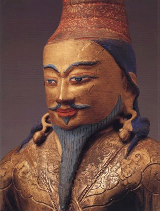 སྲོང་བཙན་སྒམ་པོའི་དགུང་བློན་ཆེ་བཞི་བརྗོད་པ།