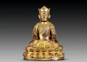 རྒྱལ་བ་ཀརྨ་པའི་སྐུ་ཕྲེང་རེ་རེ་དང་གདན་ས་ངོ་སྤྲོད།