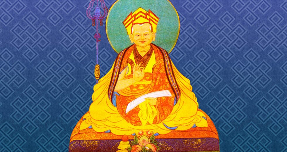 དགེ་ལྡན་བཀའ་བརྒྱུད་རིན་པོ་ཆེའི་ཕྱག་ཆེན་རྩ་བ་རྒྱལ་བའི་གཞུང་ལམ།