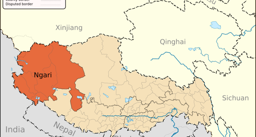 མངའ་རིས་ལོ་རྒྱུས་ལས་མདའ་པ་རྫོང་གི་མིང་དང་ས་བབ་ཆགས་ཚུལ་སོགས།