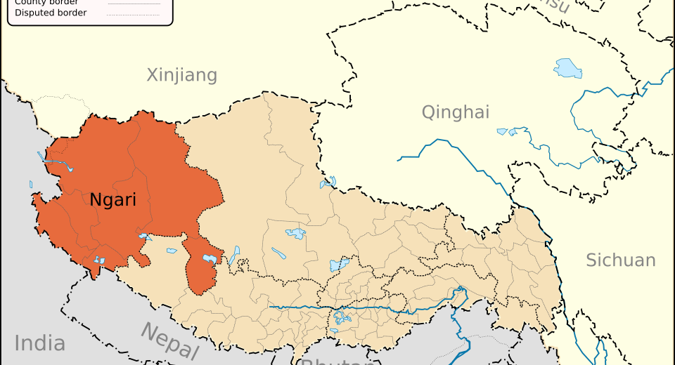 མངའ་རིས་ལོ་རྒྱུས་ལས་མདའ་པ་རྫོང་གི་མིང་དང་ས་བབ་ཆགས་ཚུལ་སོགས།