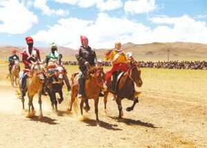 སྒེར་རྩེ་རྫོང་གི་ཡུལ་སྡེ། རི། ལ། མཚོ། གཙང་པོ་དང་། འབྲོག་ལས་དང་ཐུན་མིན་ཐོན་ཁུངས། སྐྱེ་དངོས། གཏེར་ཁའི་སྐོར།