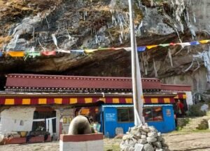 གྱེས་ཕུག་གྲོང་ཚོའི་གུ་རུ་ཕུག་གི་ལོ་རྒྱུས་ངོ་སྤྲོད།